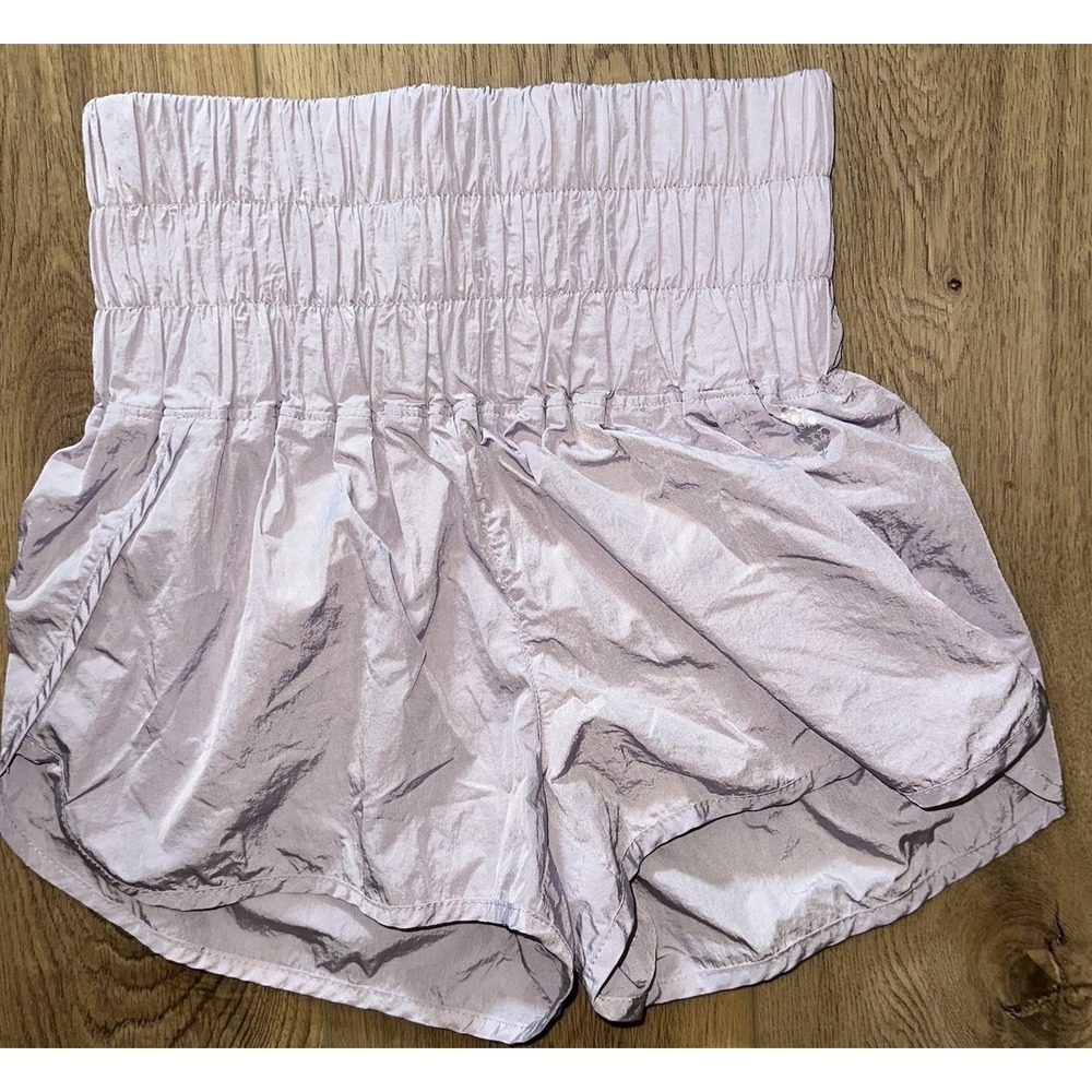 Free People Movement FP The Way Home Shorts Lavender Solid XS